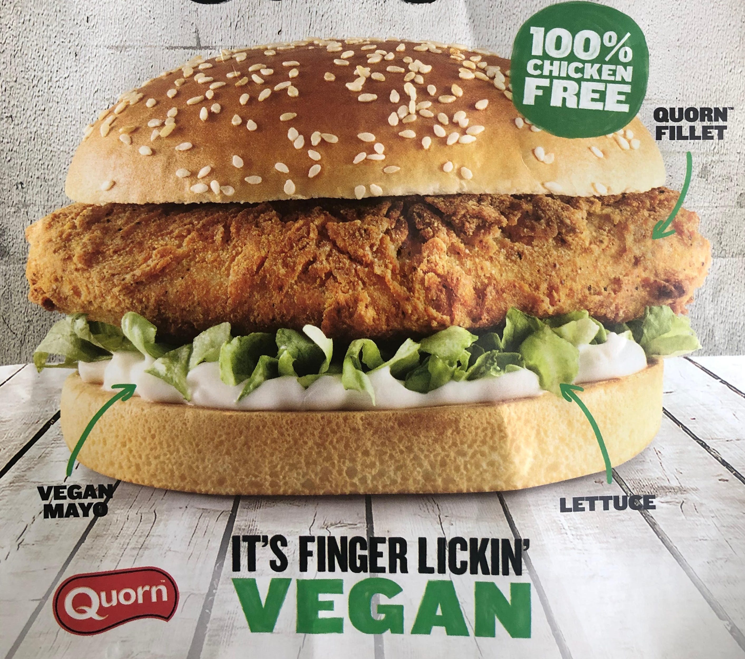 Vegan Imposter Burger at KFC – Gloucester Road, London