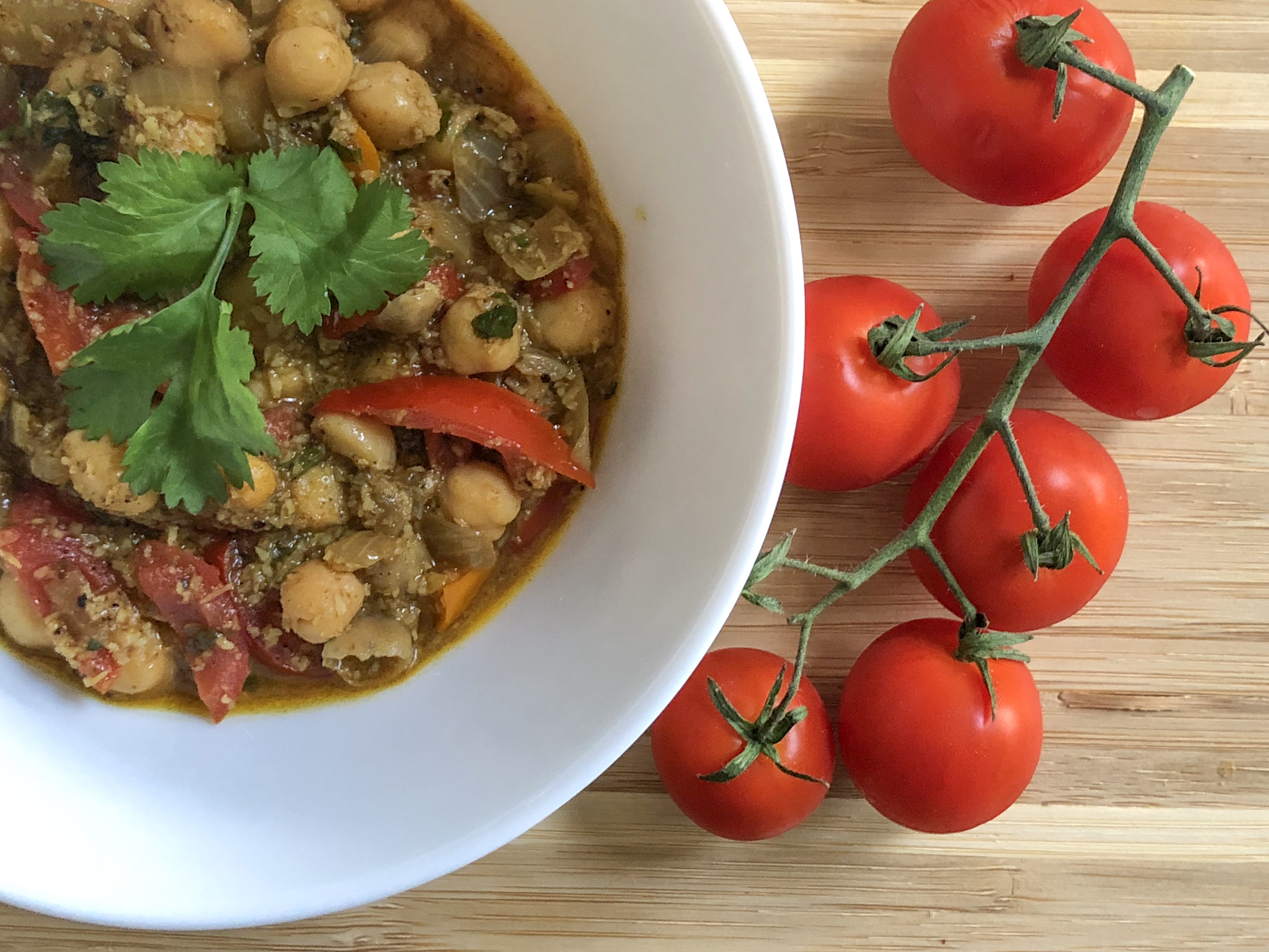 Chickpea Coconut Curry