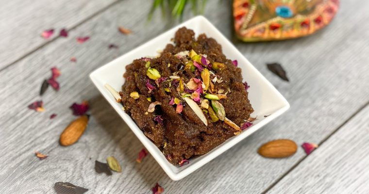 Almond Halwa || Keto || Gluten Free || Indian Sweet || Chocolate Halwa