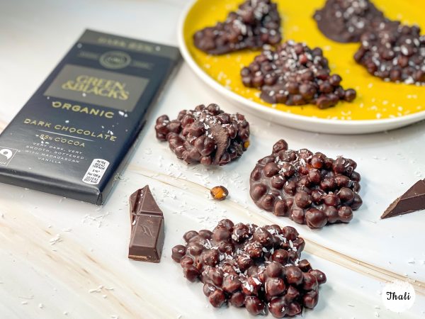 Chickpea Chocolate Clusters
