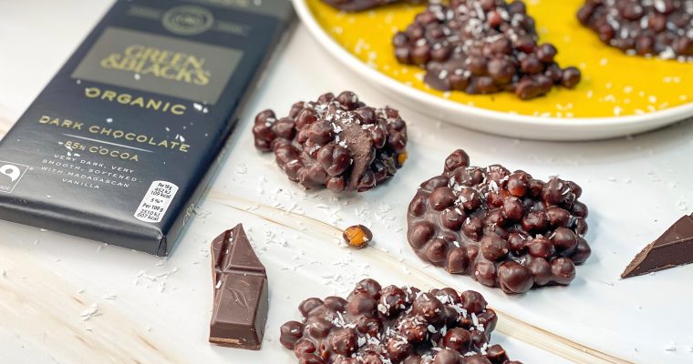 Chickpea Chocolate Clusters 