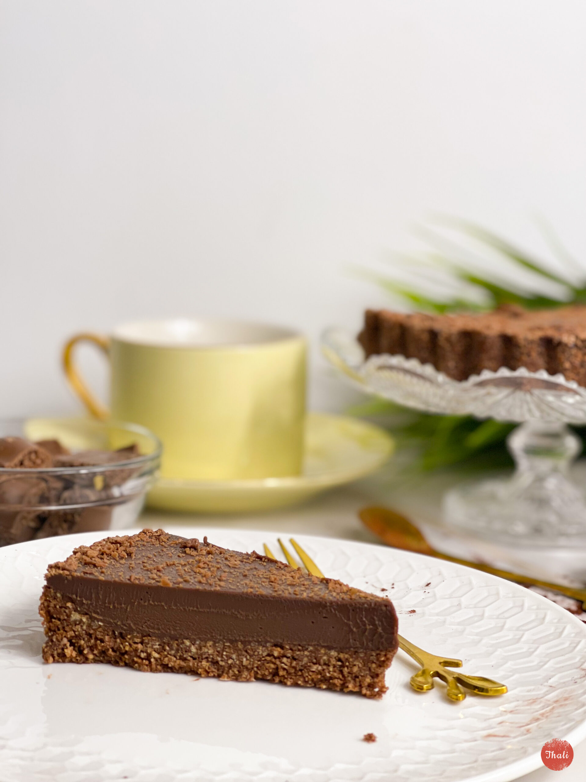 Chocolate Caramel Tart – no bake