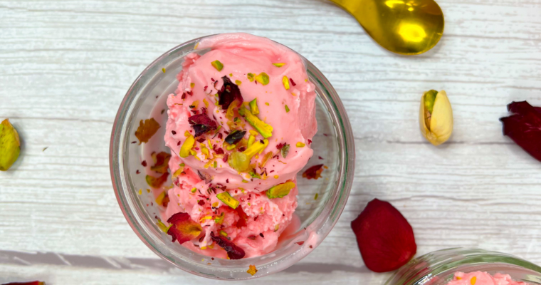Rose Ice Cream –  Ninja Ice Cream maker